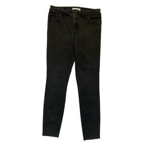 Goth Skater Black Loft Women's Legging Jeans Size 6 Skinny Grunge